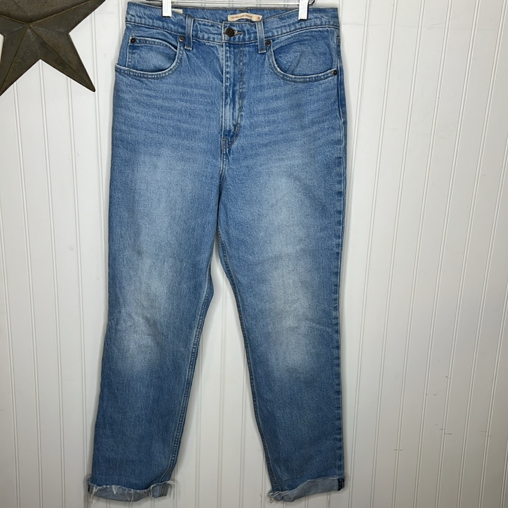 Levi’s 70’s High Slim Straight Light Wash size 30 - Picture 2 of 16